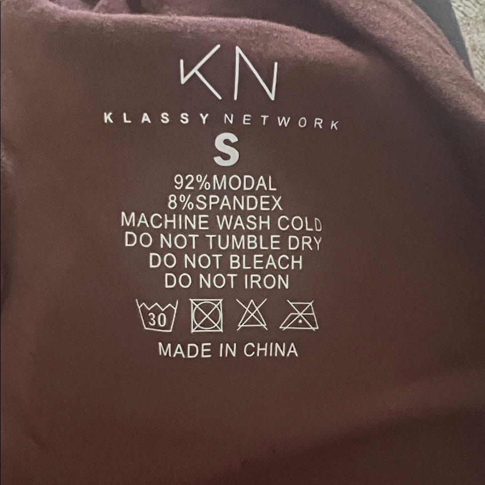 Klassy Network Deep Brown Knitwear - Picture 2 of 6